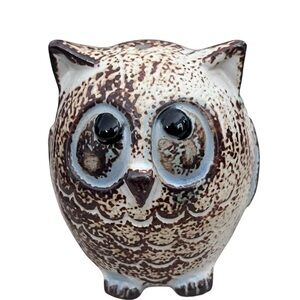Vintage owl pottery Pomador